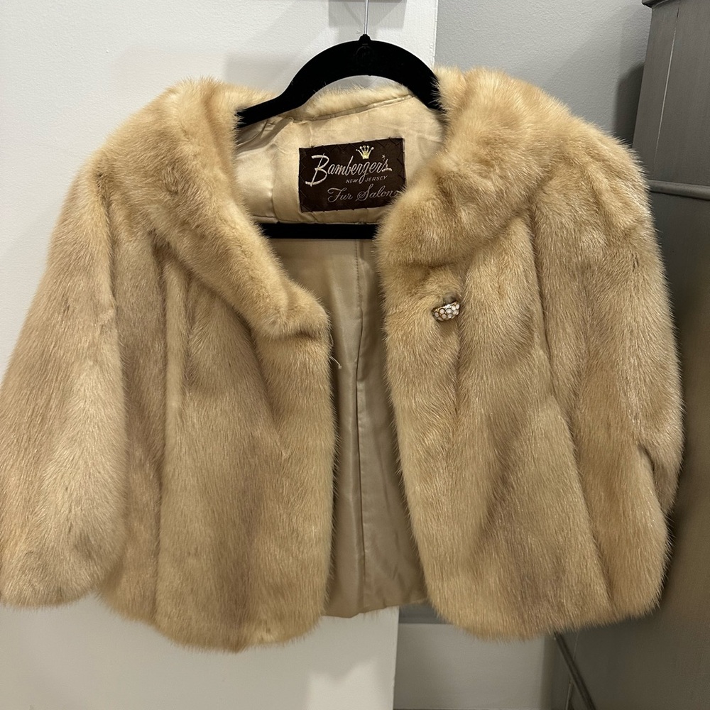 Tan Fur Ski Jacket